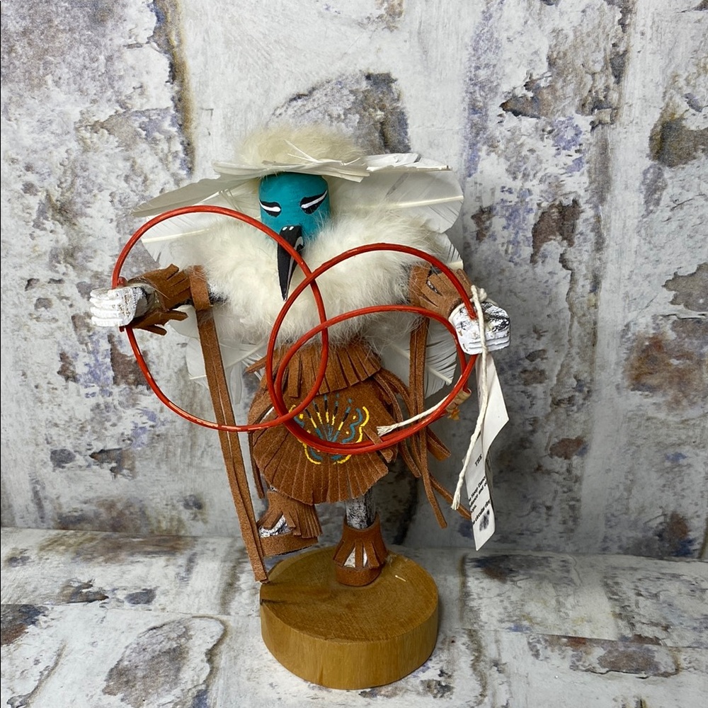 Native American Artist Betty N Authentic Hoop Dancer Kachina - Picture 1 of 6